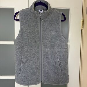 Aritzia TNA POLARTEC® THERMAL PRO™ MOCKNECK VEST HEATHER ATHLETIC GRE